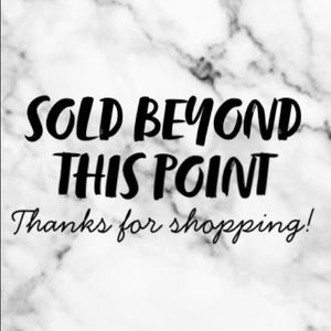Thank you for shopping my closet!!